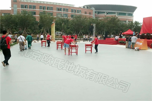 舞蹈地膠--浙江師范大學(xué)舞蹈室成功案例